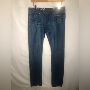 Womens Jeans. 32/33. Hurley. Skinny.